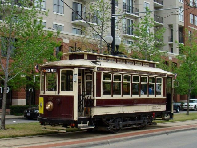 Dallas M-Line Trolley