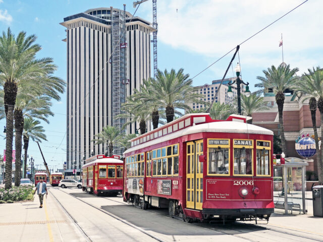 New Orleans Streetcar Trolley