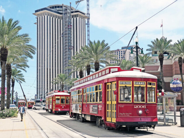New Orleans Streetcar Trolley