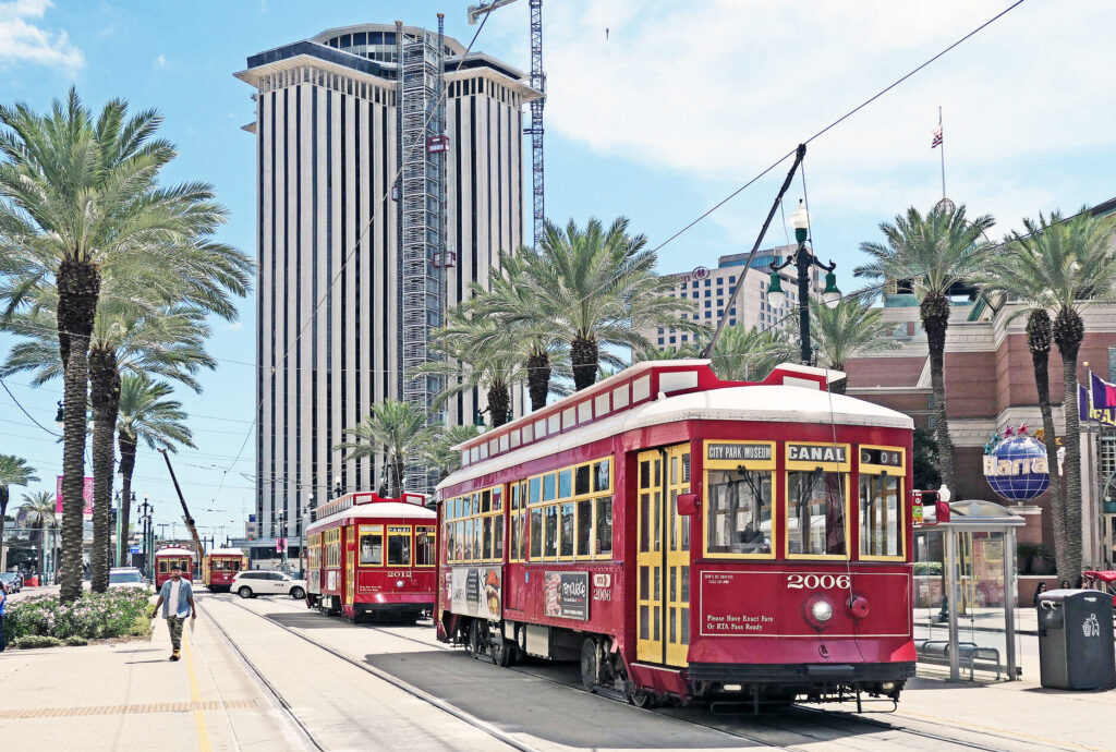New Orleans Streetcar Trolley