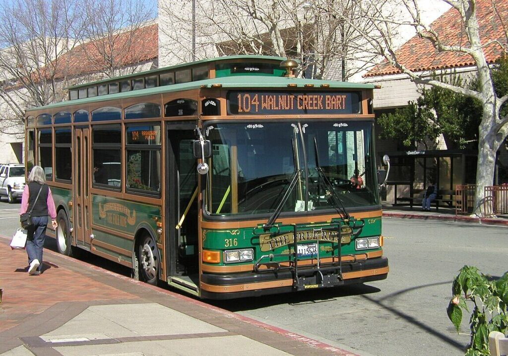 Walnut Creek Downtown Trolley